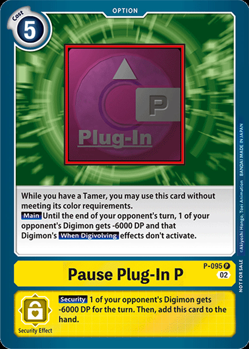 Pause Plug-In P P-095 [ Inglese / Giapponese ]