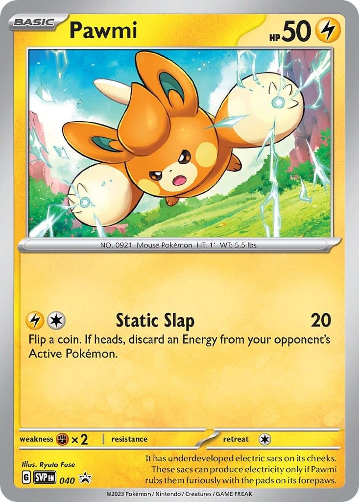 Pawmi - SVP Black Star Promos SVP 040 [ Inglese ]