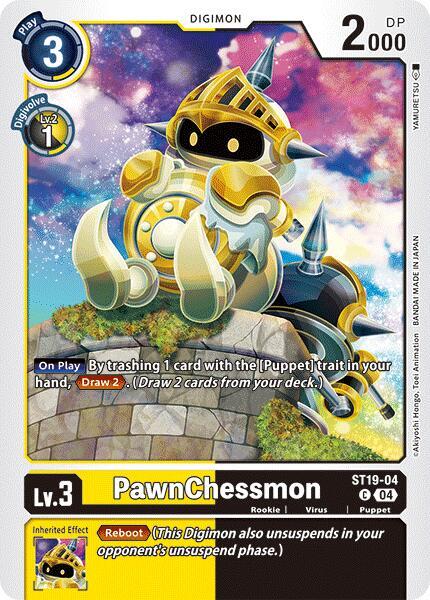 PawnChessmon ST19-04 [ Inglese / Giapponese ]