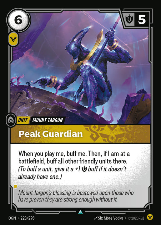 Peak Guardian (Uncommon) [ Inglese / Cinese Semplificato ]