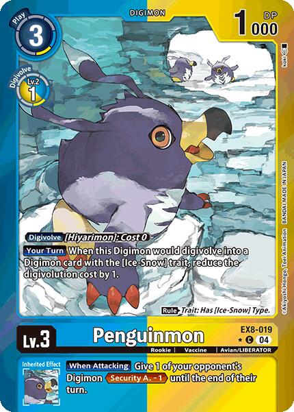 Penguinmon EX8-019 [ Inglese / Giapponese ]