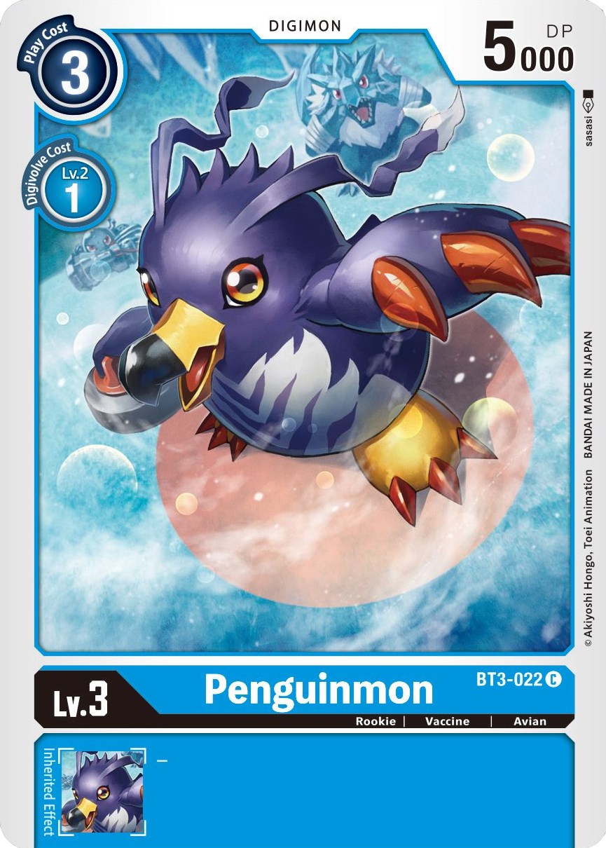 Penguinmon BT3-022 [ Inglese / Giapponese ]