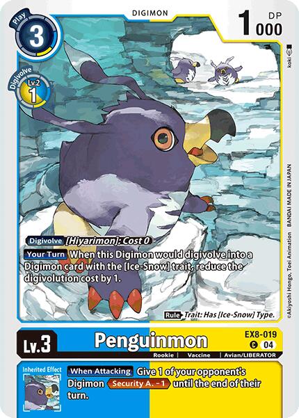 Penguinmon EX8-019 [ Inglese / Giapponese ]