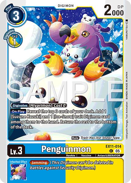 Penguinmon EX11-014 [ Inglese / Giapponese ]