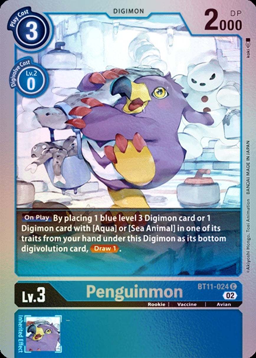 Penguinmon BT11-024 [ Inglese / Giapponese ]