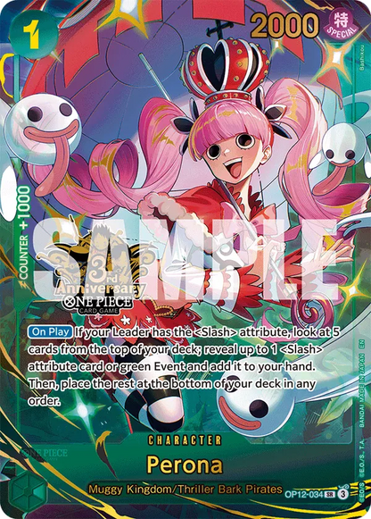 Perona OP12-034 [ Inglese / Giapponese / Francese / Cinese Semplificato ]