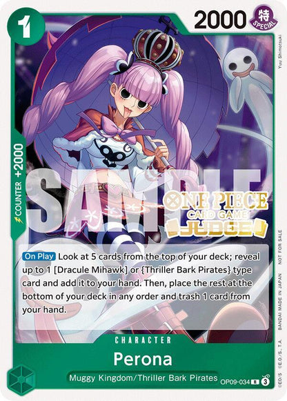 Perona OP09-034 [ Inglese / Giapponese / Francese / Cinese Semplificato ]