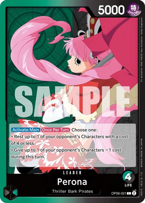 Perona OP06-021 [ Inglese / Giapponese / Francese / Cinese Semplificato ]