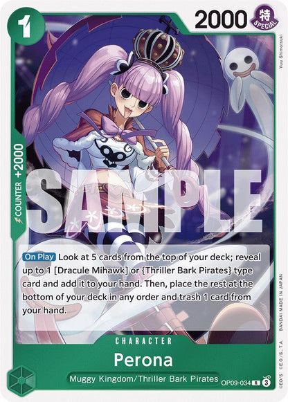 Perona OP09-034 [ Inglese / Giapponese / Francese / Cinese Semplificato ]