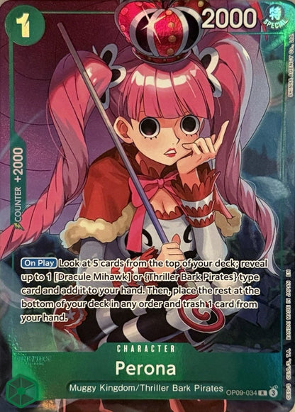 Perona OP09-034 [ Inglese / Giapponese / Francese / Cinese Semplificato ]