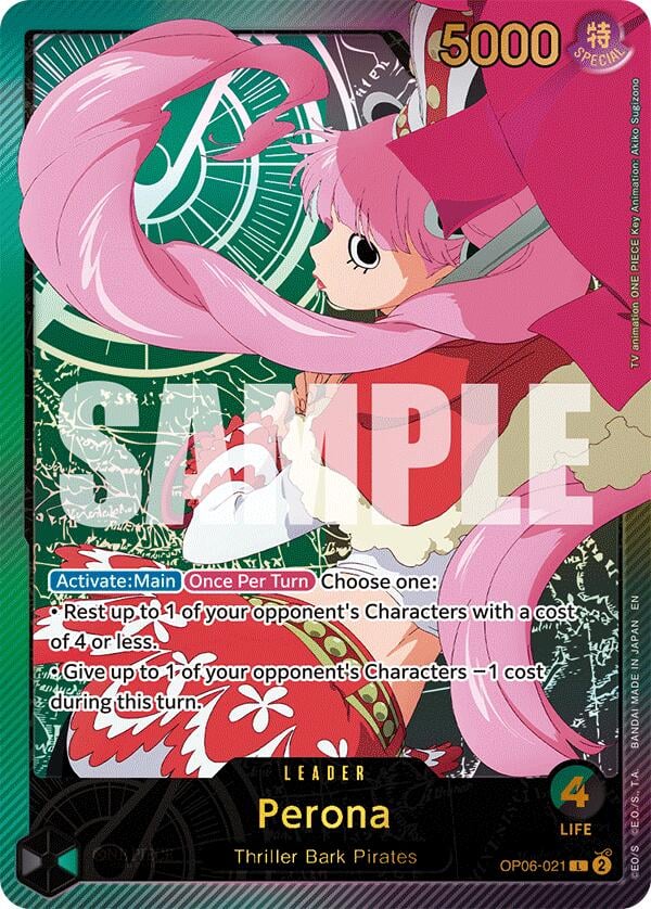 Perona OP06-021 [ Inglese / Giapponese / Francese / Cinese Semplificato ]