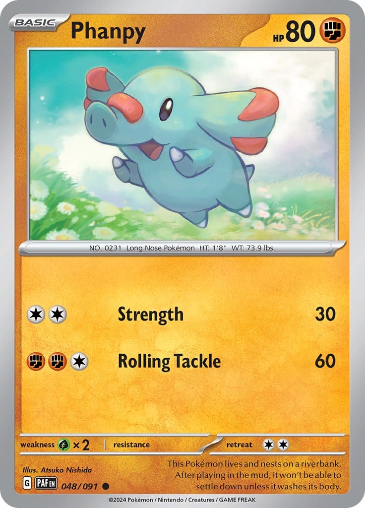 Phanpy - Destino di Paldea 048/091 [ Italiano ]