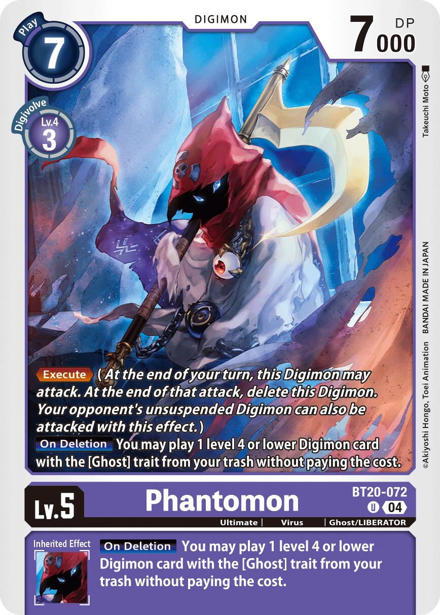 Phantomon BT20-072 [ Inglese / Giapponese ]