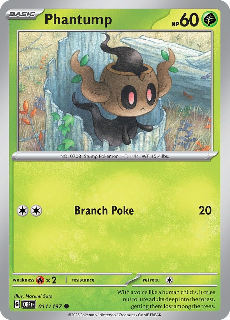 Phantump - Ossidiana Infuocata 011/197 [ Italiano ]