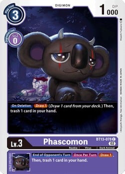 Phascomon BT13-078 [ Inglese / Giapponese ]