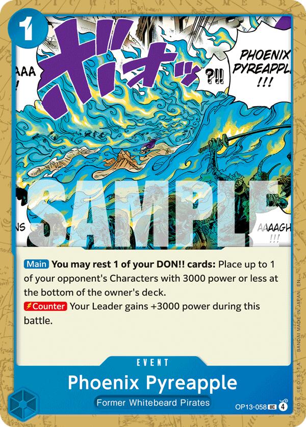 Phoenix Pyreapple OP13-058 [ Inglese / Giapponese / Francese / Cinese Semplificato ]