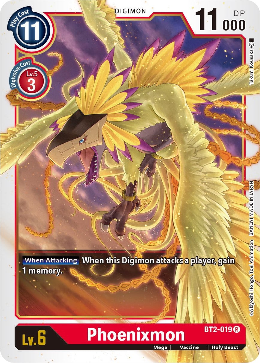 Phoenixmon BT2-019 [ Inglese / Giapponese ]