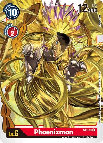 Phoenixmon ST1-10 [ Inglese / Giapponese ]
