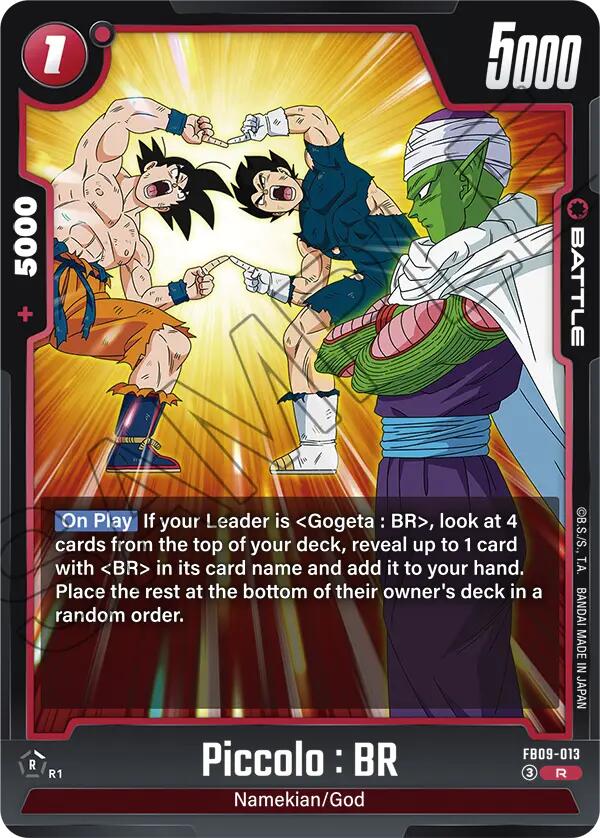 Piccolo : BR FB09-013 [ Inglese / Giapponese ]