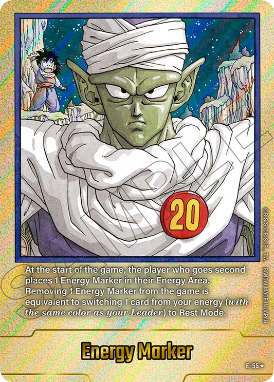 "Piccolo" Energy Marker E-55 [ Inglese / Giapponese ]