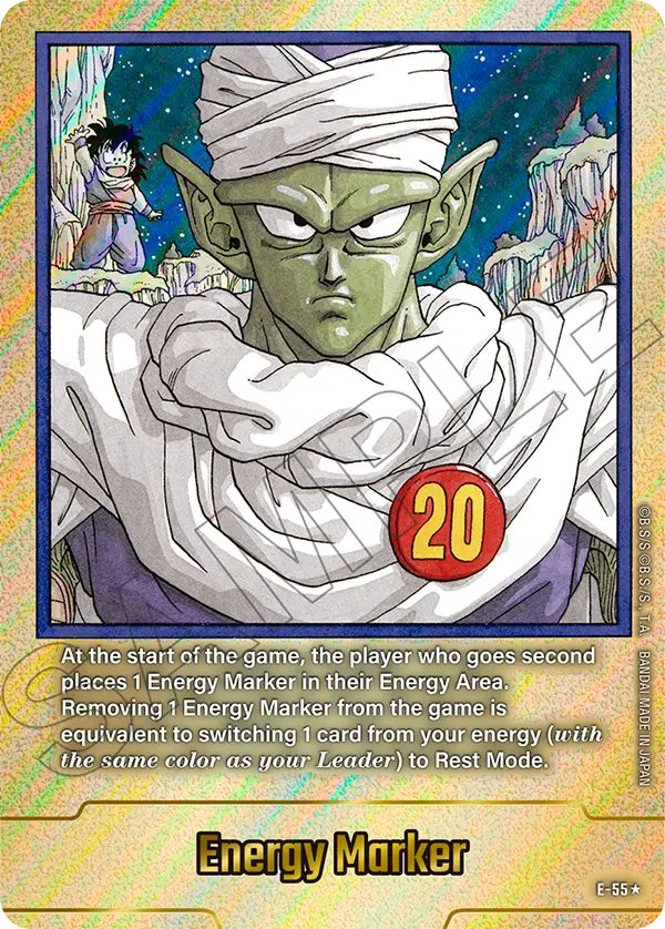 "Piccolo" Energy Marker E-55 [ Inglese / Giapponese ]