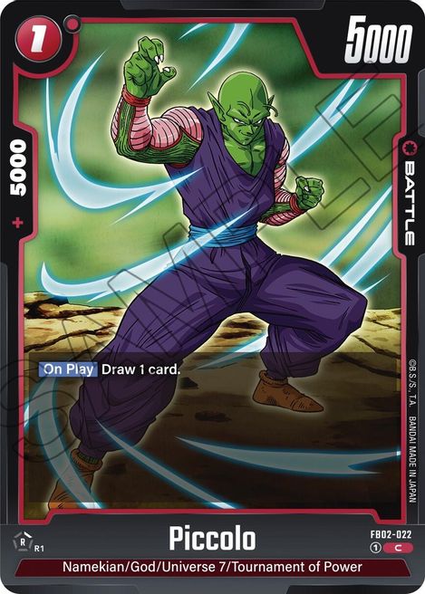 Piccolo FB02-022 [ Inglese / Giapponese ]