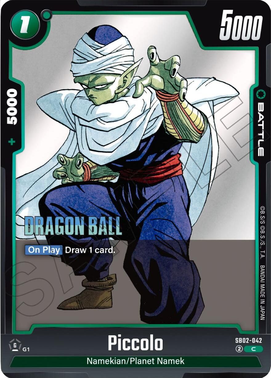 Piccolo SB02-042 [ Inglese / Giapponese ]
