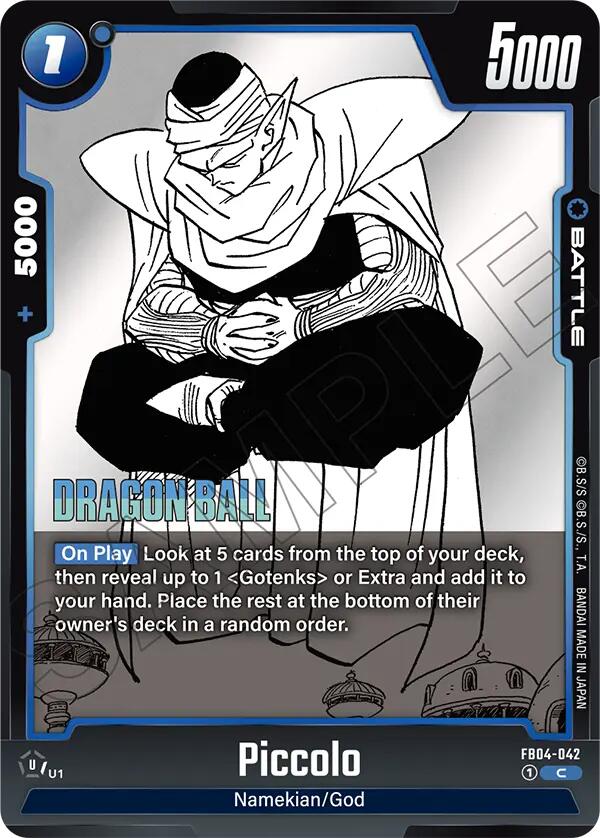 Piccolo FB04-042 [ Inglese / Giapponese ]