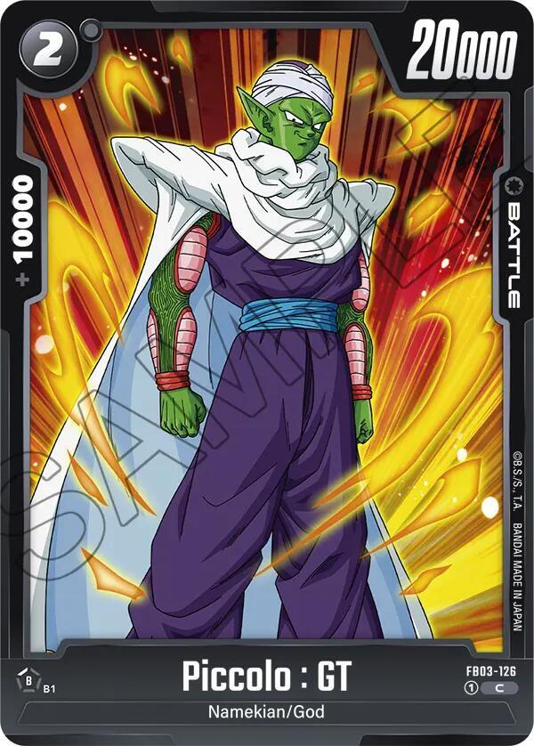 Piccolo : GT FB03-126 [ Inglese / Giapponese ]