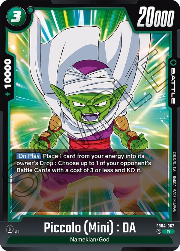 Piccolo : DA FB04-067 [ Inglese / Giapponese ]