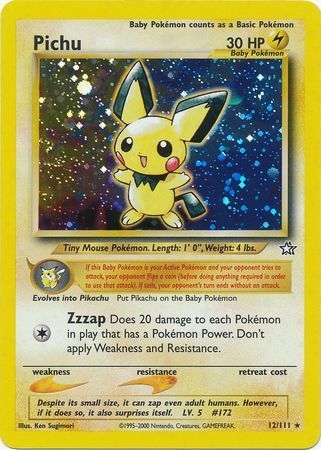 Pichu - Neo Genesis 012/111 [ Italiano / Inglese ]