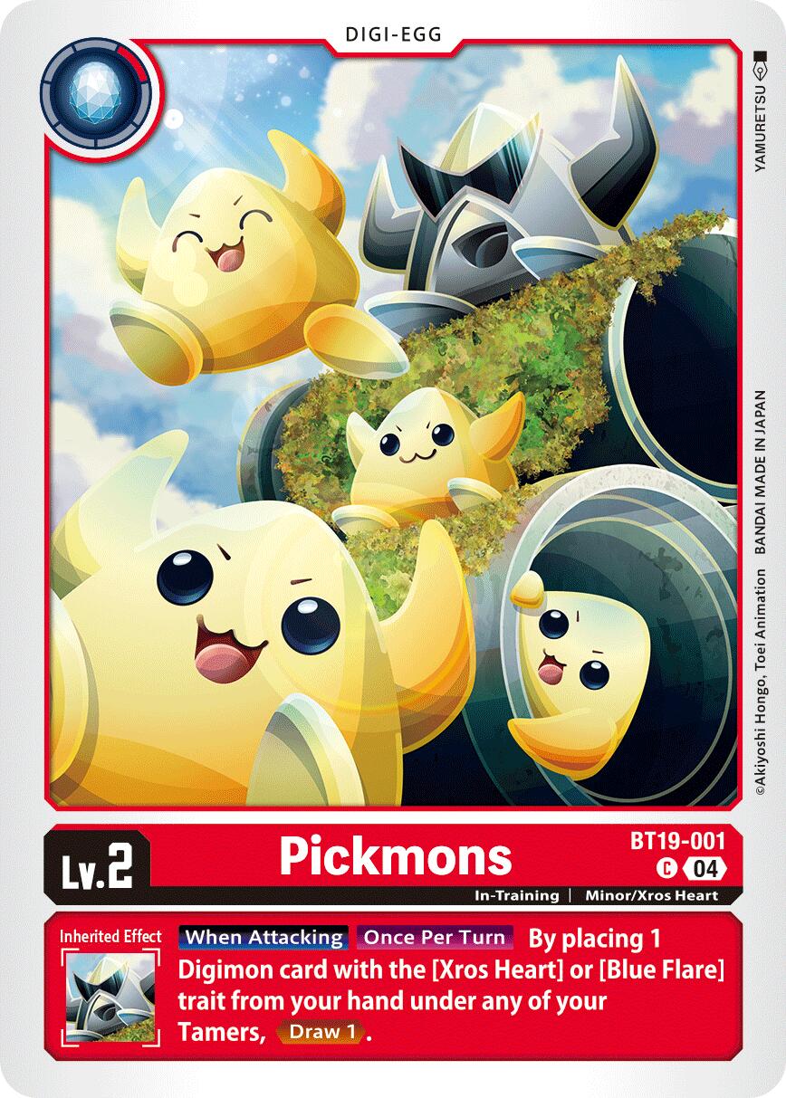 Pickmons BT19-001 [ Inglese / Giapponese ]