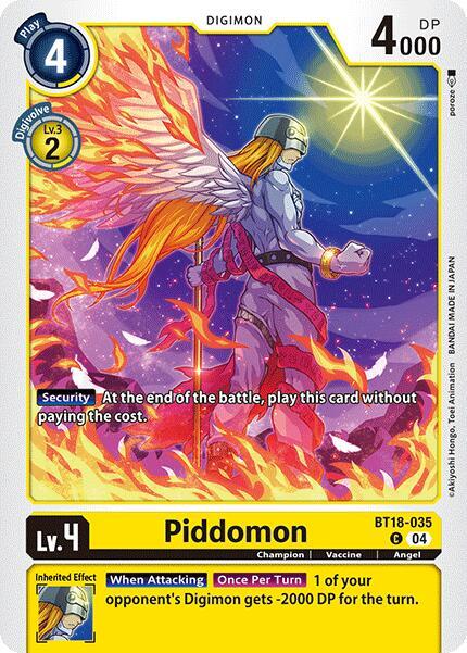 Piddomon BT18-035 [ Inglese / Giapponese ]