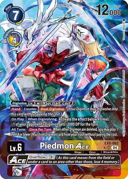 Piedmon Ace EX8-062 [ Inglese / Giapponese ]