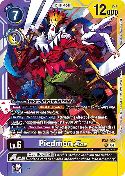 Piedmon Ace EX8-062 [ Inglese / Giapponese ]