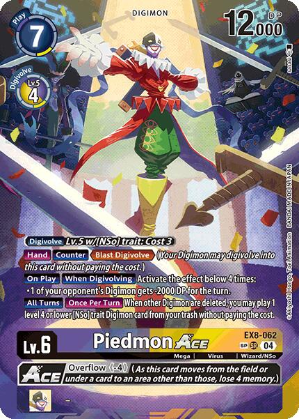 Piedmon Ace EX8-062 [ Inglese / Giapponese ]