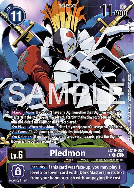 Piedmon EX10-057 [ Inglese / Giapponese ]