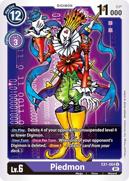 Piedmon EX1-064 [ Inglese / Giapponese ]