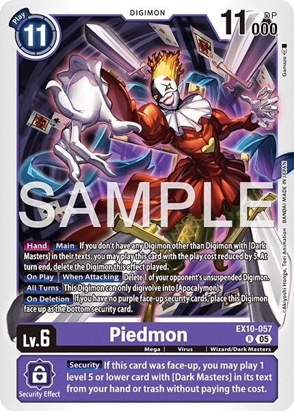 Piedmon EX10-057 [ Inglese / Giapponese ]