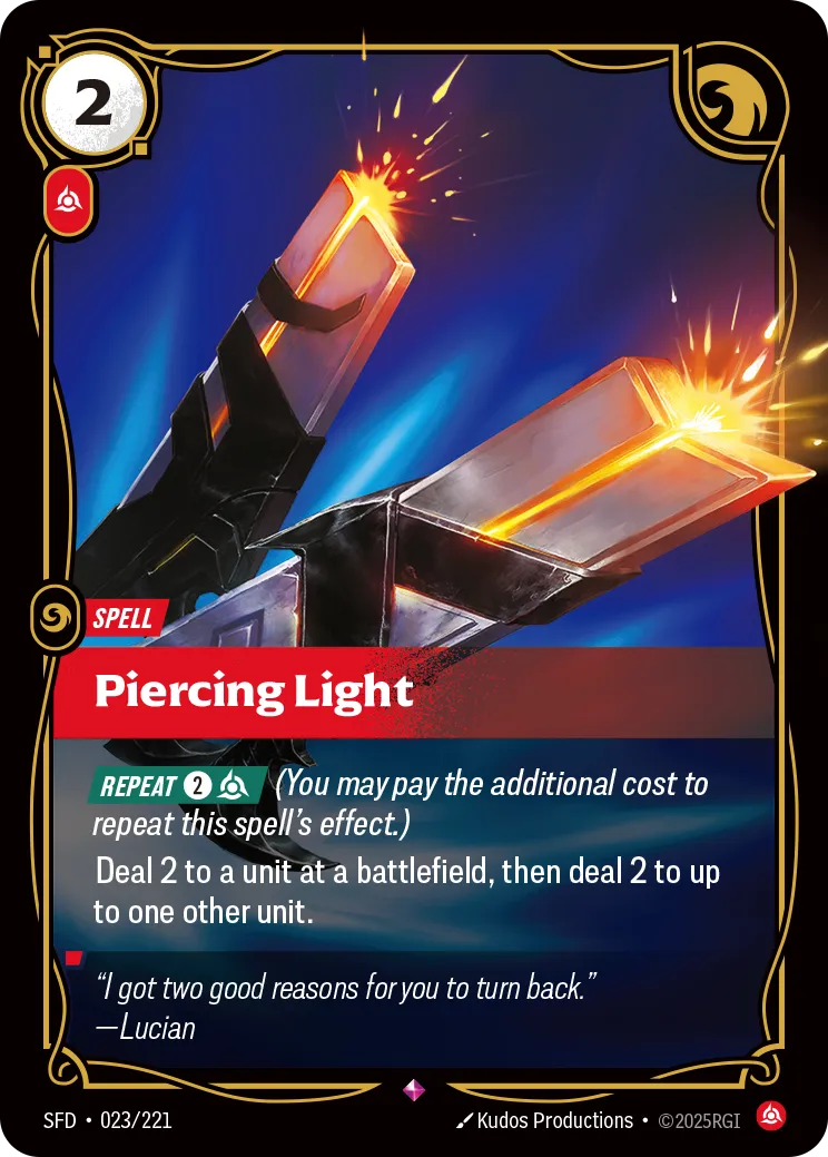 Piercing Light (RARE) [ Inglese / Cinese Semplificato ]