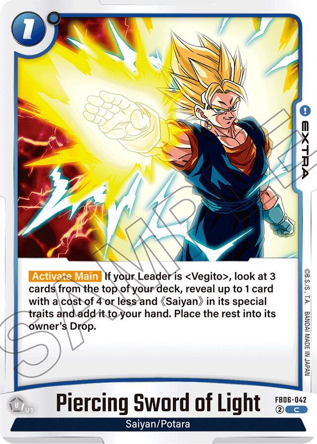 Piercing Sword of Light FB06-042 [ Inglese / Giapponese ]