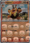 NM / Italiano / C 012/086 - Fuoco Bianco - Master Ball Reverse Holo (Master.