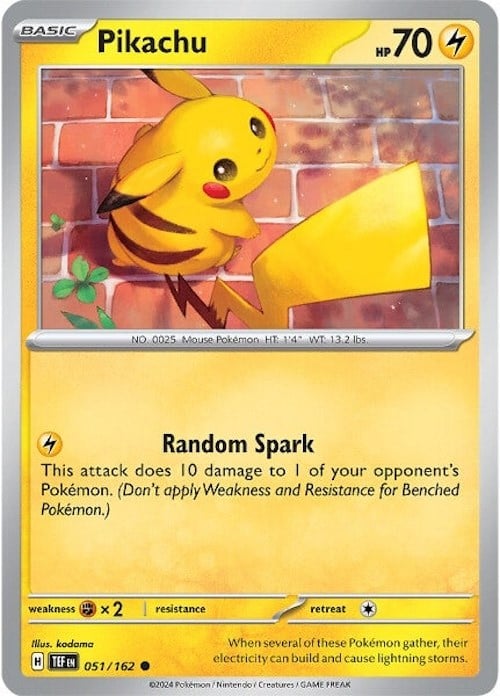 Pikachu - Cronoforze 051/162 [ Italiano ]