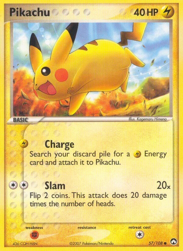 Pikachu - EX Power Keepers 57/108 [ Inglese ]