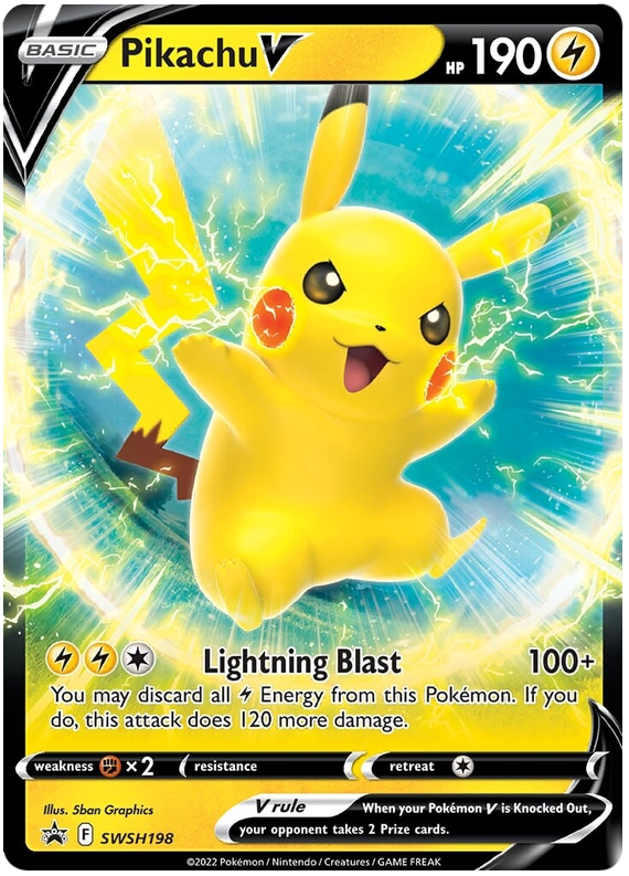 Pikachu V - Astri Lucenti 157/172 [ Italiano / Inglese ]
