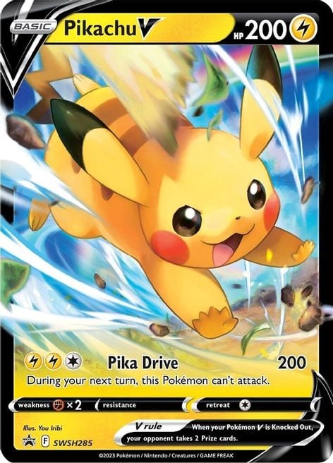 Pikachu V - SPSC Promo SWSH285 [ Italiano / Inglese ]