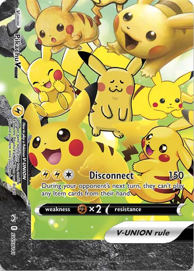 Pikachu V UNIONE - SPSC Promo 141 [ Italiano / Inglese ]