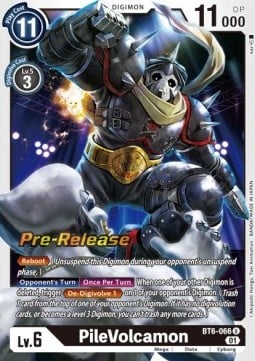PileVolcamon BT6-066 [ Inglese / Giapponese ]