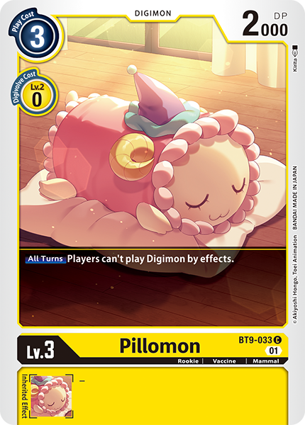 Pillomon BT9-033 [ Inglese / Giapponese ]