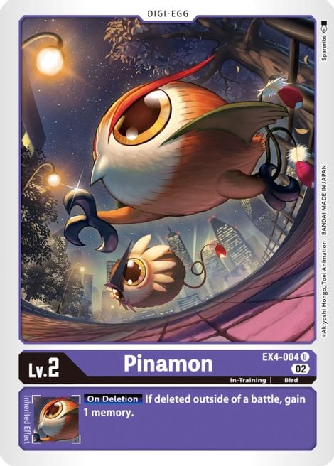 Pinamon EX4-004 [ Inglese / Giapponese ]